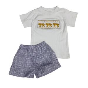 NWT Ruth & Ralph 12M Beau Set in LSU Tigers